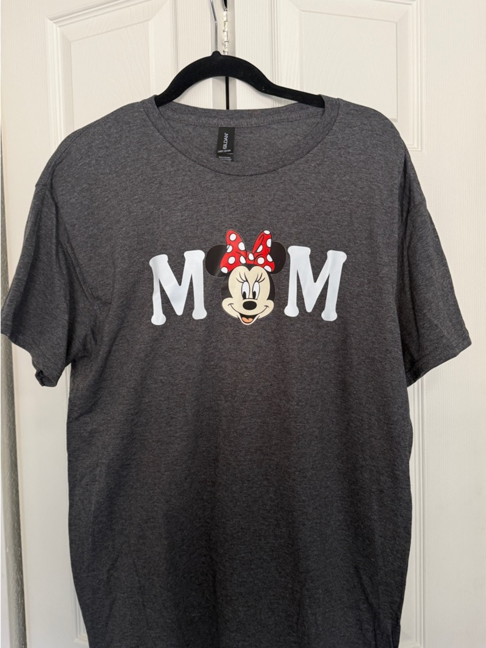 Gildan Womens Tee with Minnie Mouse MOM Graphic